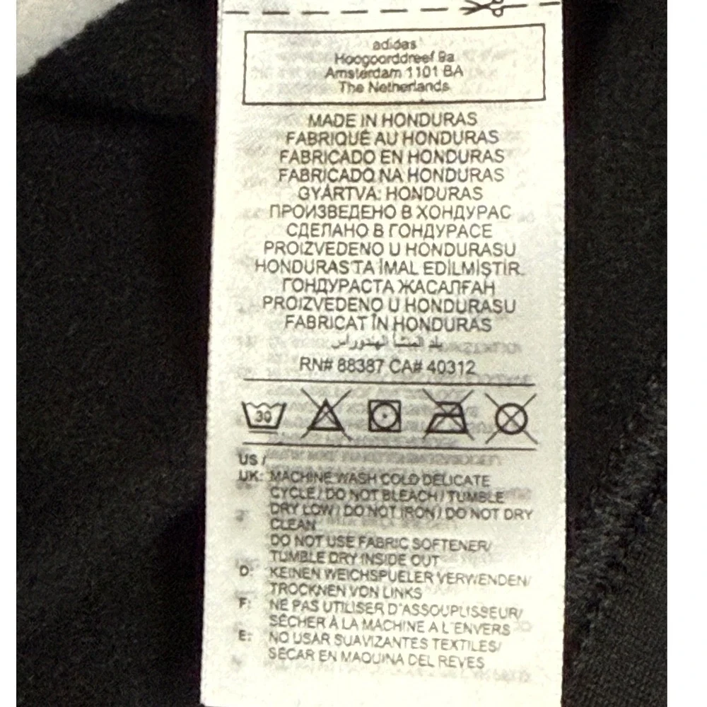 Adidas Men Black‎ Grey Colorblock Pullover Jacket Primegreen Size XL